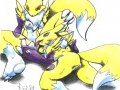 Furry Yiffy Hentai Digimon - Sawblade - Renamon_Two_Licking.jpg